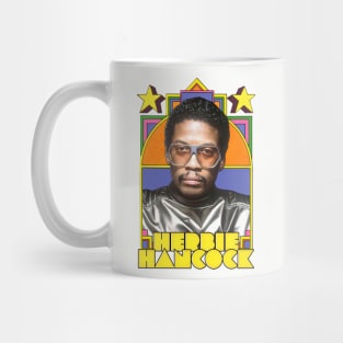 Herbie Hancock /\/ Retro Jazz Music Fan Design Mug